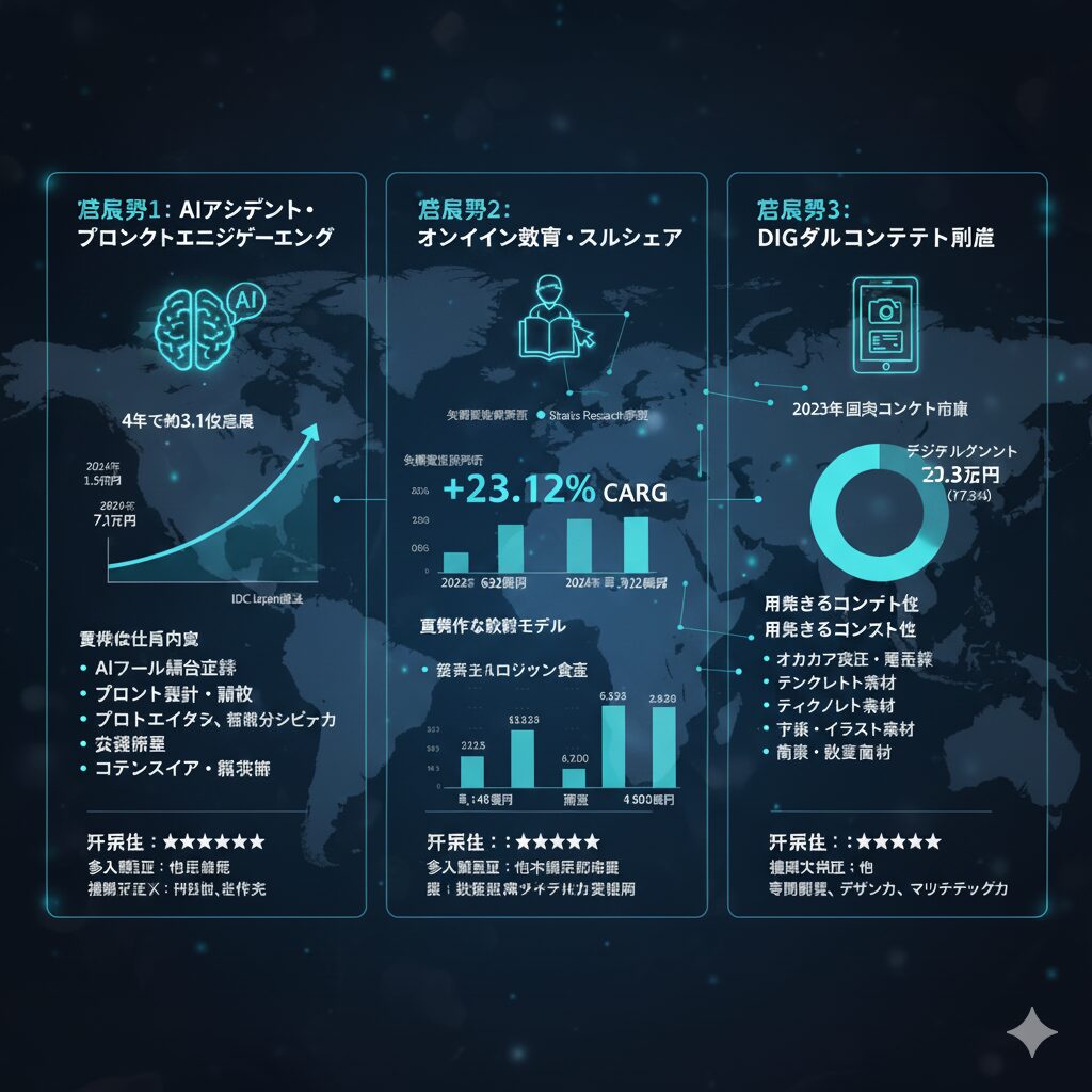 在宅ワークのトレンドのイメージ図